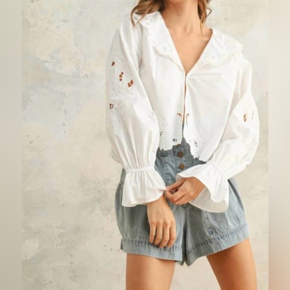 Miou muse blouse top